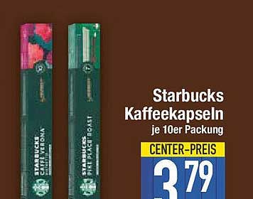 Starbucks Kaffeekapseln je 10er Packung