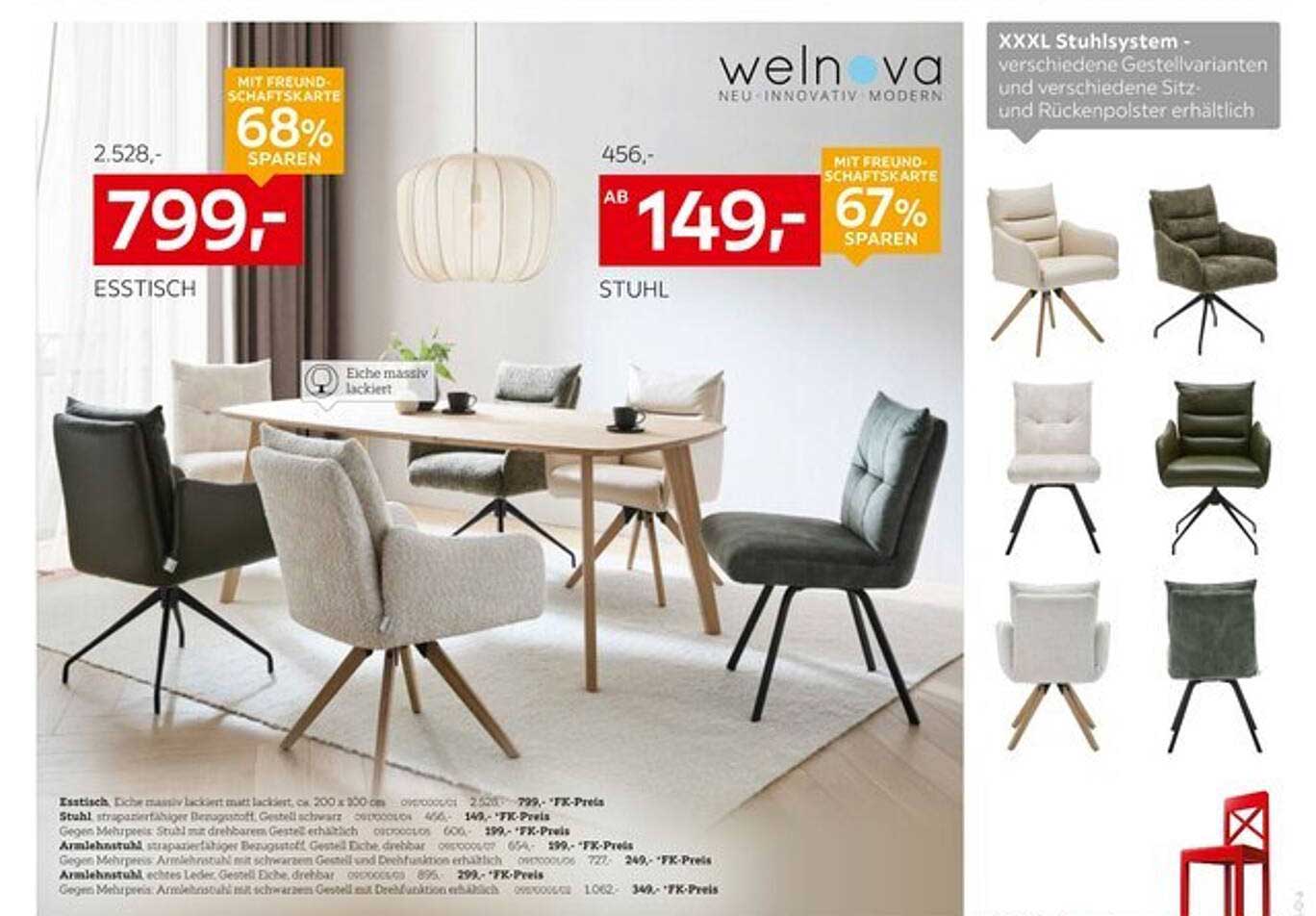 Stuhl ab 149,- – günstig und modern