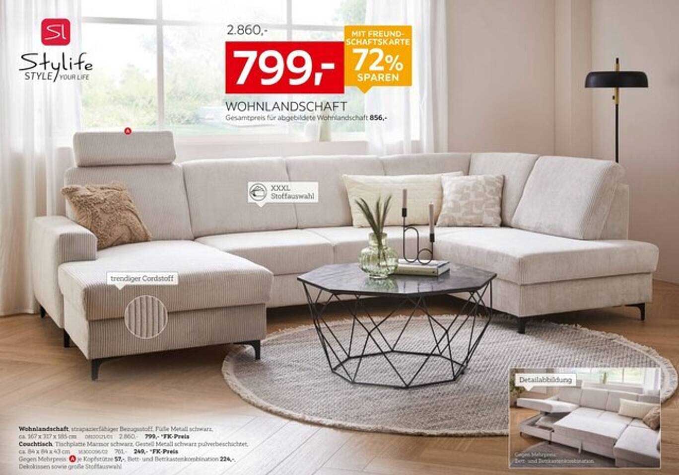 Stylife Wohnlandschaft