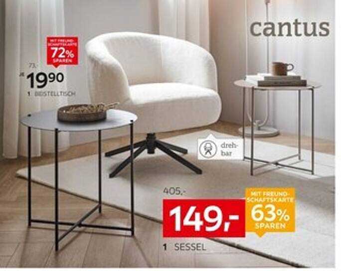 Stylischer Sessel von cantus für nur 149,- €