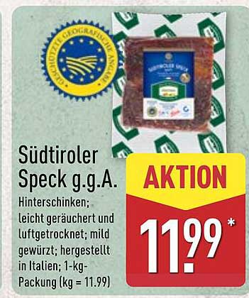 Südtiroler Speck g.g.A.