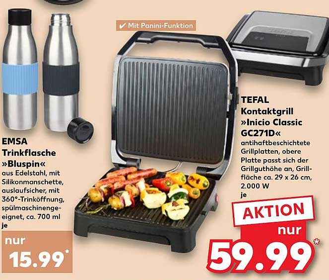 TEFAL Kontaktgrill »Inicio Classic GC271D«