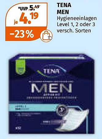 TENA MEN Hygieneeinlagen Level 1