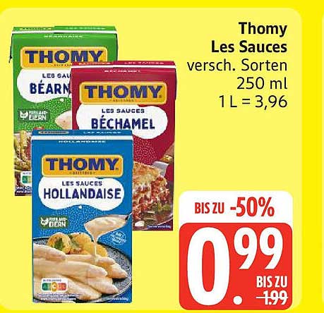 Thomy Les Sauces verschiedene Sorten 250 ml