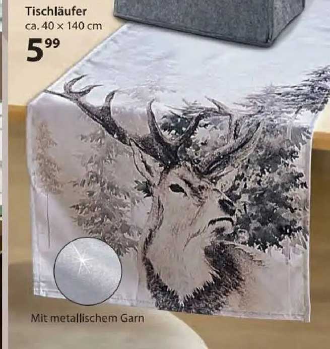 Tischläufer mit beeindruckendem Design