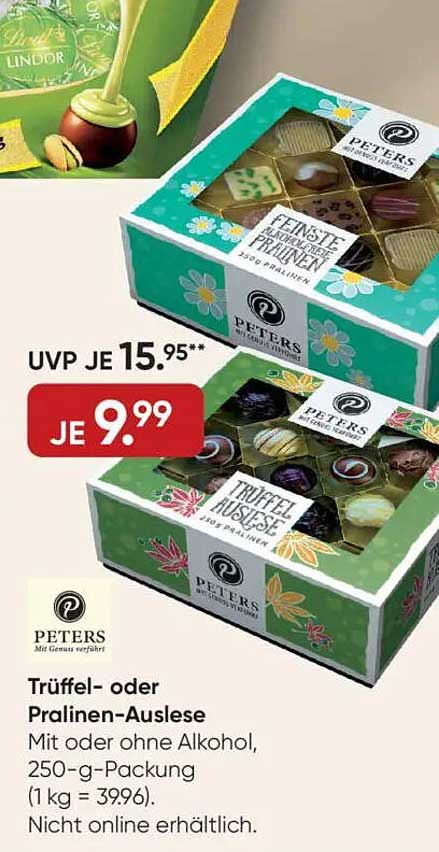 Trüffel- oder Pralinen-Auslese 250 g