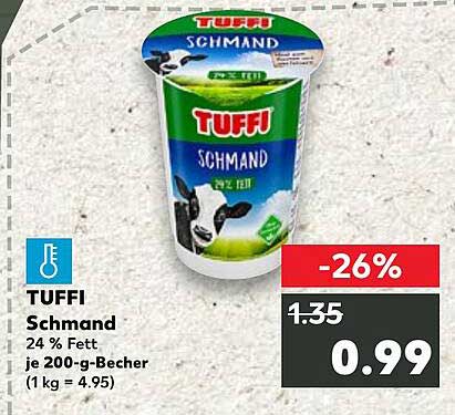 TUFFI Schmand 200 g - jetzt zum Sonderpreis!