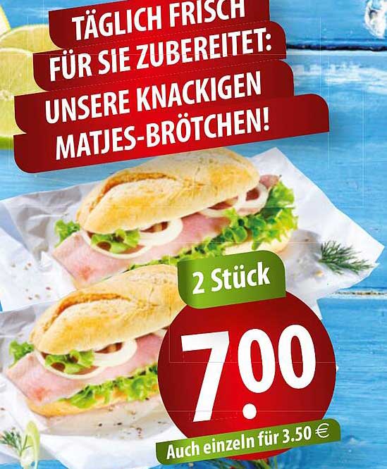 Unsere knackigen Matjes-Brötchen