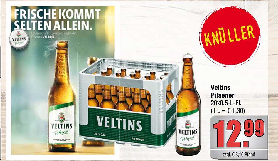 Veltins Pilsener 20x0,5-L-Fl.