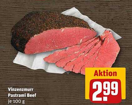 Vinzenzmurr Pastrami Beef je 100 g