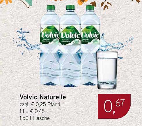 Volvic Naturelle - Erfrischendes Mineralwasser im Angebot