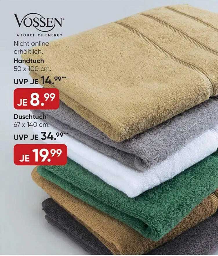 Vossen Handtuch und Duschtuch - Stilvolle Textilien für Ihr Zuhause
