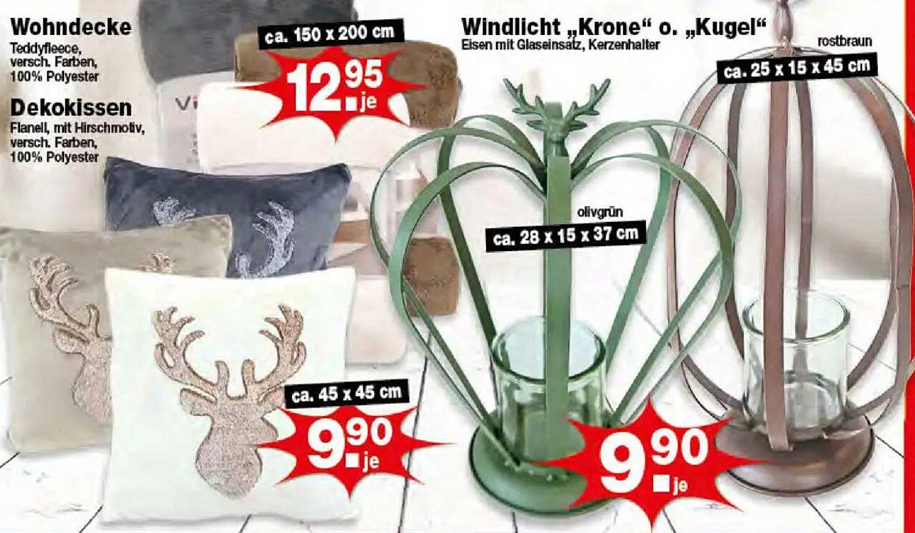 Windlicht "Krone" oder "Kugel"