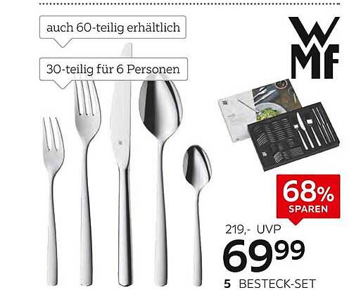 WMF Besteck-Set 30-teilig für 6 Personen