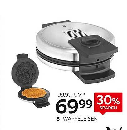 WMF Waffeleisen mit 8 Waffeln – 30% sparen!