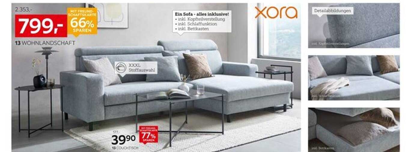 XXXLutz WOHNLANDSCHAFT XORA - Jetzt im Angebot!