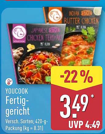 YOUCOOK Fertiggericht - Verschiedene Sorten