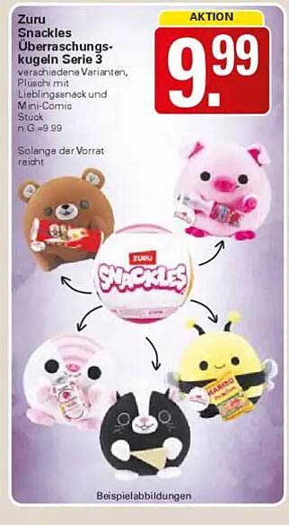 Zuru Snackles Überraschungskugeln Serie 3