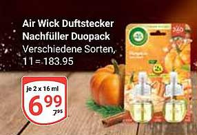 Air Wick Duftstecker Nachfüller Duopack Verschiedene Sorten