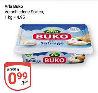 Arla Buko - Verschiedene Sorten, je 200 g