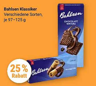 Bahlsen Klassiker - Verschiedene Sorten, je 97–125 g