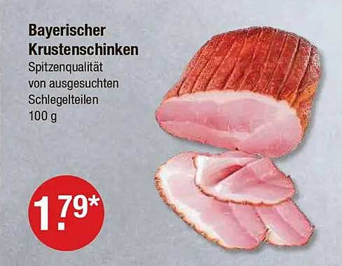 Bayerischer Krusten-Schinken - Spitzenqualität von ausgesuchten Schlegelteilen