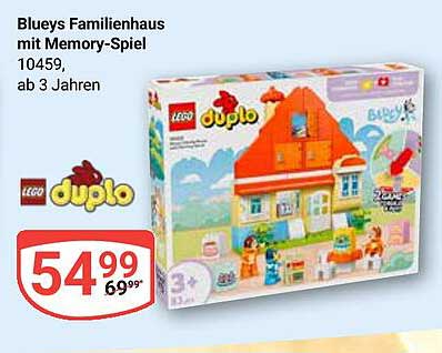 Blueys Familienhaus mit Memory-Spiel