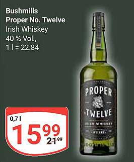 Bushmills Proper No. Twelve Irish Whiskey