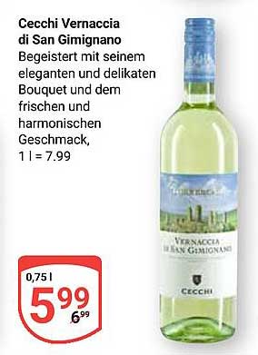 Cecchi Vernaccia di San Gimignano