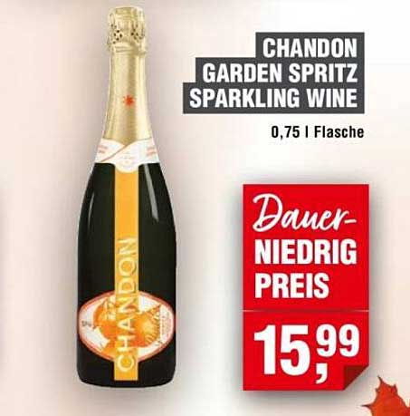 CHANDON GARDEN SPRITZ SPARKLING WINE 0,75 L Flasche
