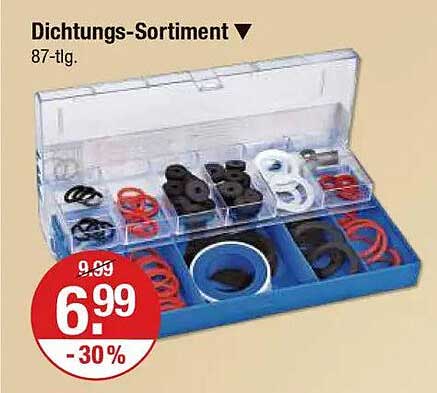 Dichtungs-Sortiment 87-tlg.