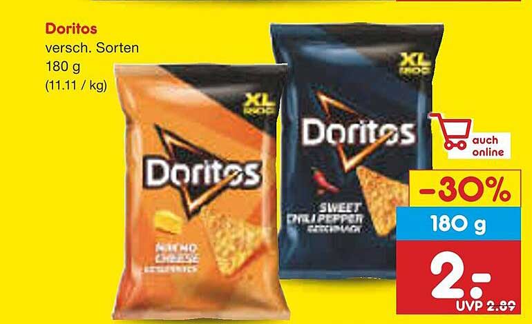 Doritos - Verschiedene Sorten (180 g)