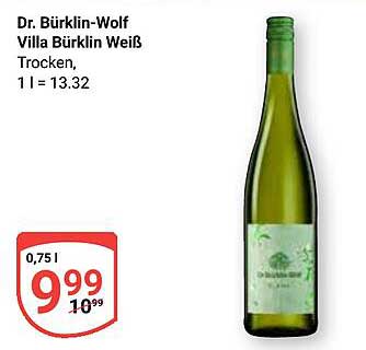 Dr. Bürklin-Wolf Villa Bürklin Weiß Trocken