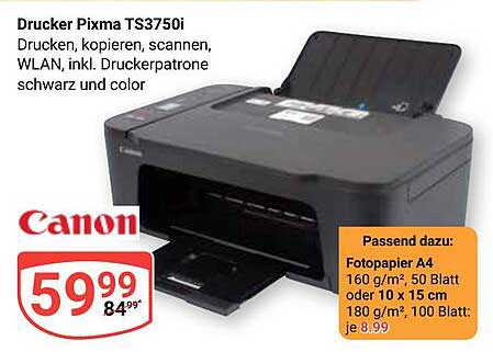 Drucker Pixma TS3750i