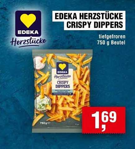 EDEKA Herzstücke Crispy Dippers 750 g Beutel