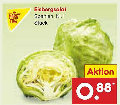 Eisbergsalat Spanien, Kl. I Stück