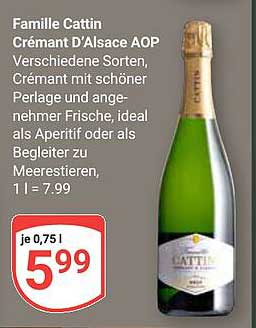 Familie Cattin Crémant D'Alsace AOP