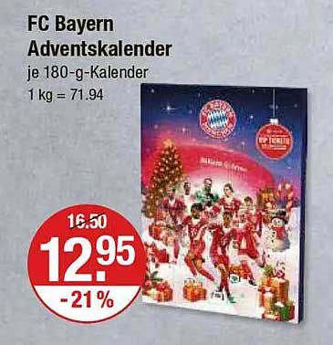 FC Bayern Adventskalender