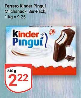 Ferrero Kinder Pingui 8er-Pack