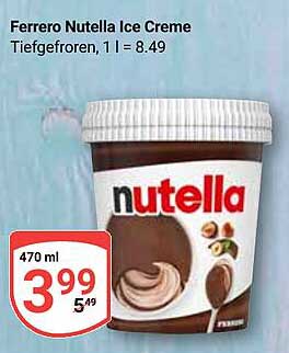 Ferrero Nutella Ice Creme 470 ml