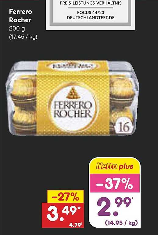 Ferrero Rocher 200 g - Genuss für jede Gelegenheit