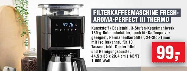 FILTERKAFFEEMASCHINE FRESH-AROMA-PERFECT III THERMO