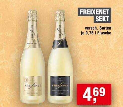 FREIXENET SEKT - verschieden Sorten je 0,75 l Flasche