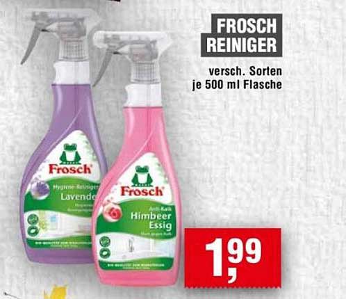 Frosch Reiniger - verschiedene Sorten je 500 ml Flasche