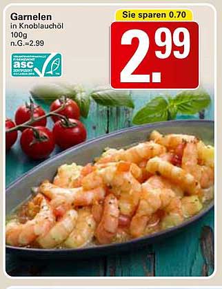 Garnelen in Knoblauchöl 100g