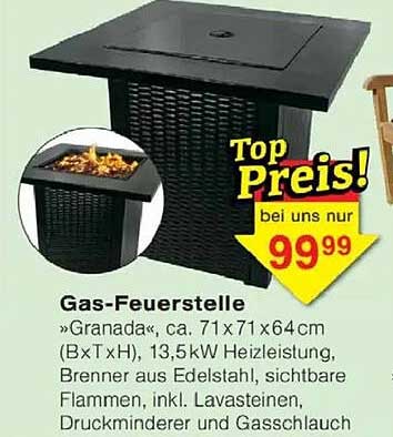Gas-Feuerstelle »Granada«