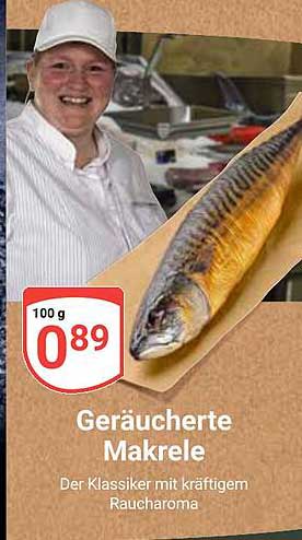 Geräucherte Makrele - Der Klassiker mit kräftigem Rauchgeschmack