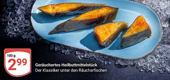 Geräuchertes Heilbuttmittelstück - Der Klassiker unter den Räucherfischen