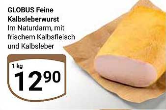 GLOBUS Feine Kalbsleberwurst