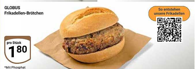 GLOBUS Frikadellen-Brötchen